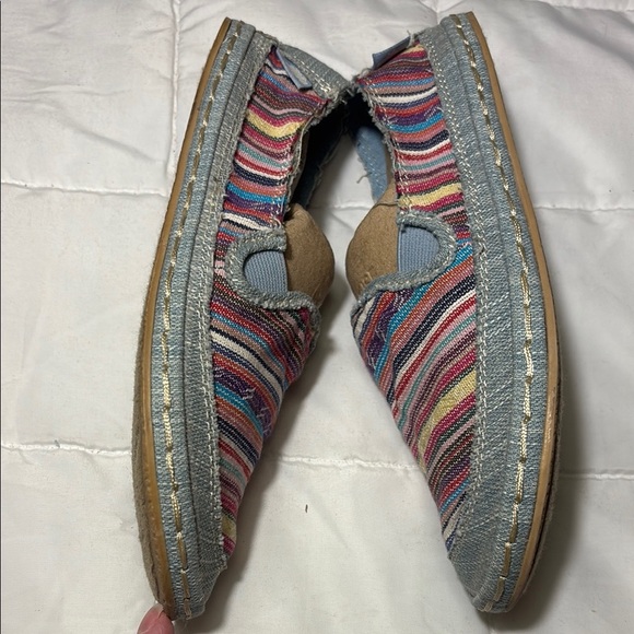 Rocket Dog Wheelie Summer Throw Multicolor Striped Slip-On Shoes sz 7 - Picture 3 of 9